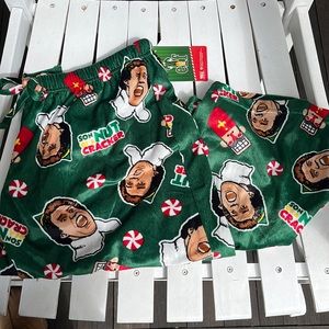 🎄NWT Buddy The Elf Fleece Pajama Pants Size Large